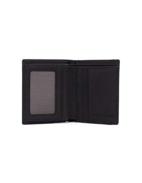 Black leather wallet