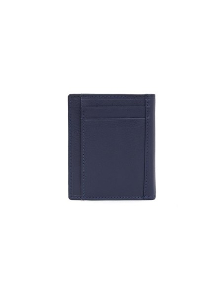 Mallette de peau bleu AC-ICONIC3-NAVY