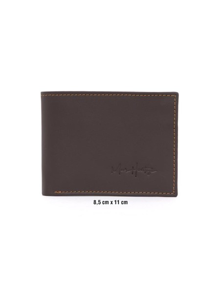 Mallette de peau marron AC-REGENT-MARRON