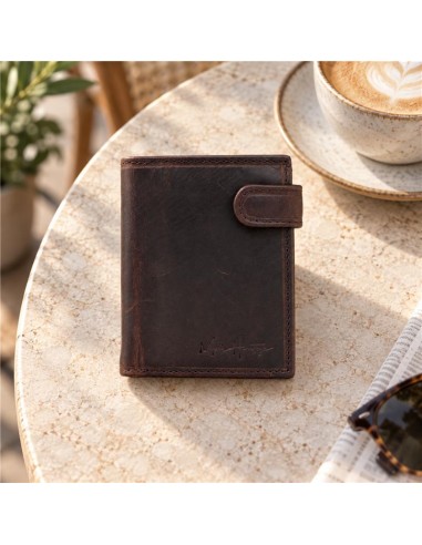 Mallette de peau marron AC-VINTAGE1-BROWN