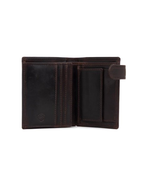 Brown leather wallet