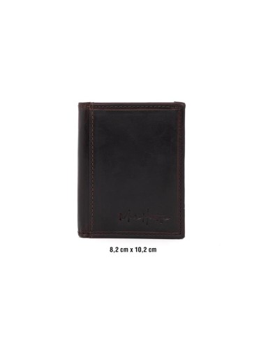 Brown leather wallet