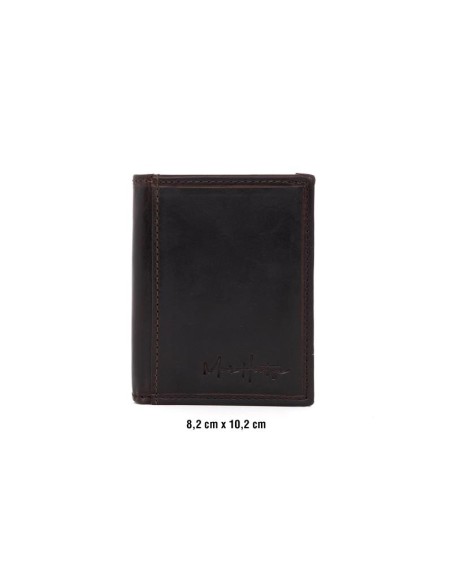 Brown leather wallet