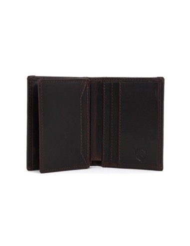 Brown leather wallet