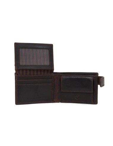 Brown leather wallet