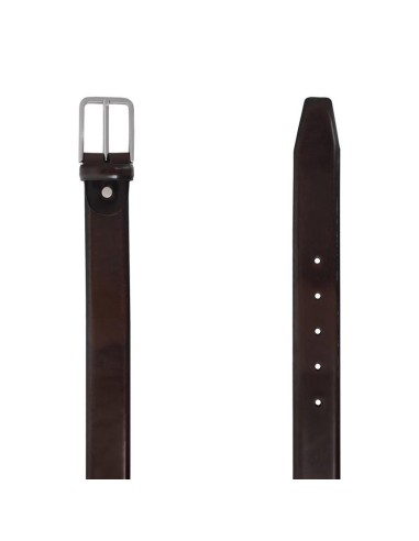 Brown leather belt
