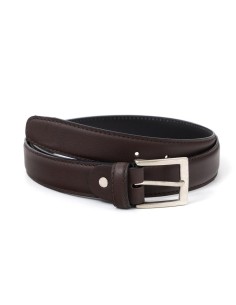 Ceinture de peau marron B-BOXET-MARRON 2