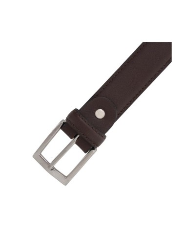 Ceinture de peau marron B-BOXET-MARRON