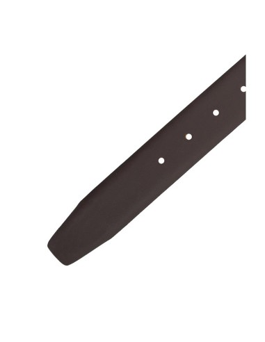 Brown leather belt