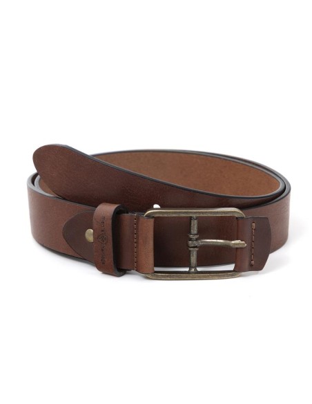 Ceinture de peau marron B-HENRI-MARRON