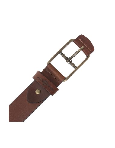 Ceinture de peau marron B-HENRI-MARRON