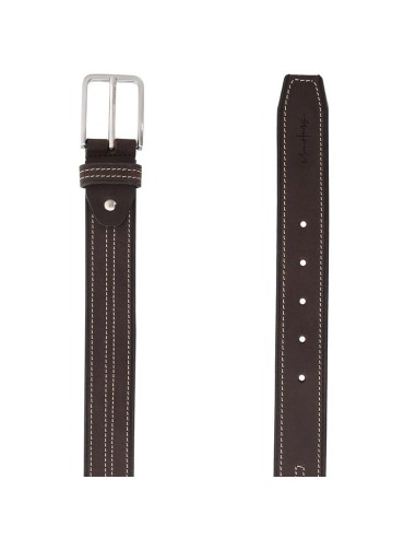Ceinture de peau marron B-PESPO-MARRON