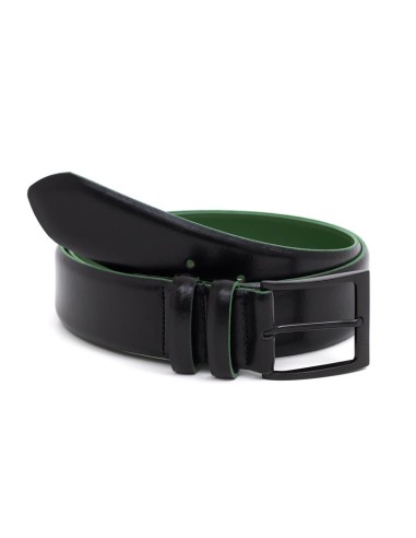 Ceinture de peau le noir B-RAMPE-BLACK