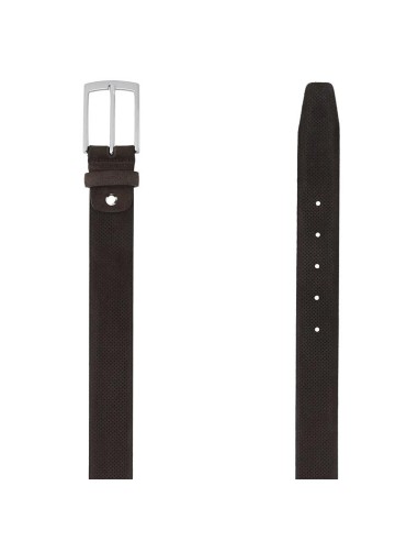 Ceinture suède marron B-SORTMEN-BROWN