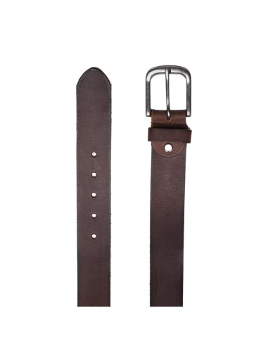 Brown leather belt
