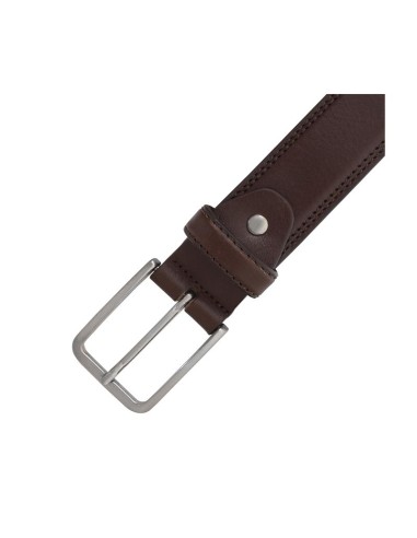 Brown leather belt