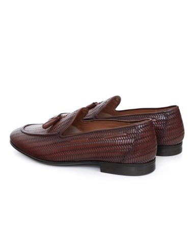 Mocassin de peau marron BARLON-BROWN