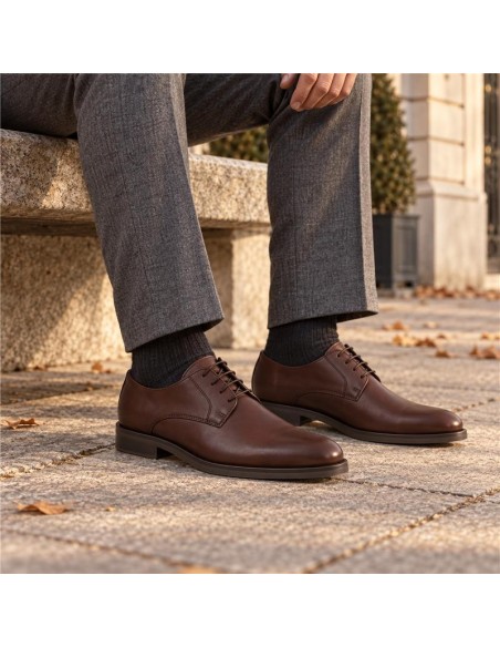 Derby de peau cuir BATIOR-CUERO
