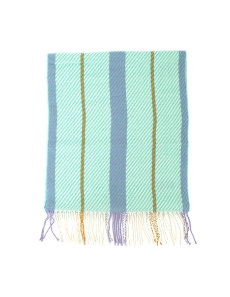 Foulard rayé vert BUF-MADELINE-MINT