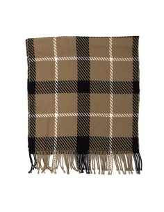 Foulard pour homme à carreaux marron BUF-MIPATES-BROWN 2
