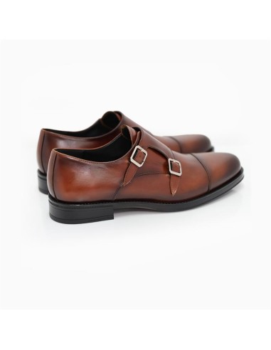 chaussure avec boucle de peau cuir CONADO-CUERO