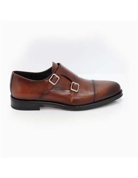 chaussure avec boucle de peau cuir CONADO-CUERO