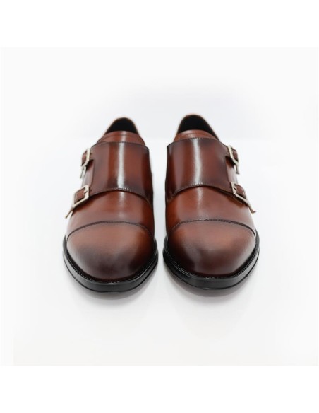 chaussure avec boucle de peau cuir CONADO-CUERO
