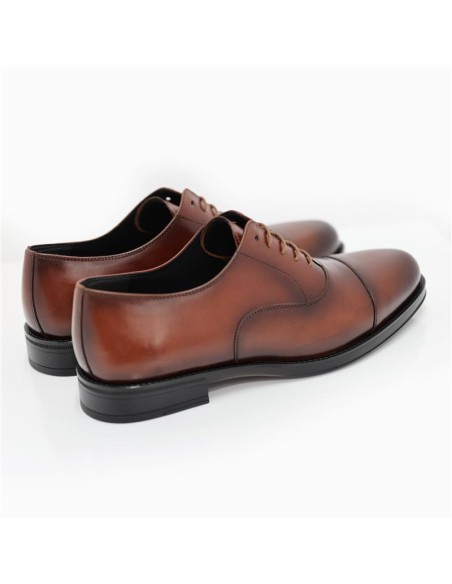 Oxford de peau marron CORESA-MARRON