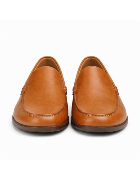 Light Brown leather moccasin