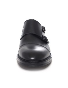 Black leather monkstrap 2
