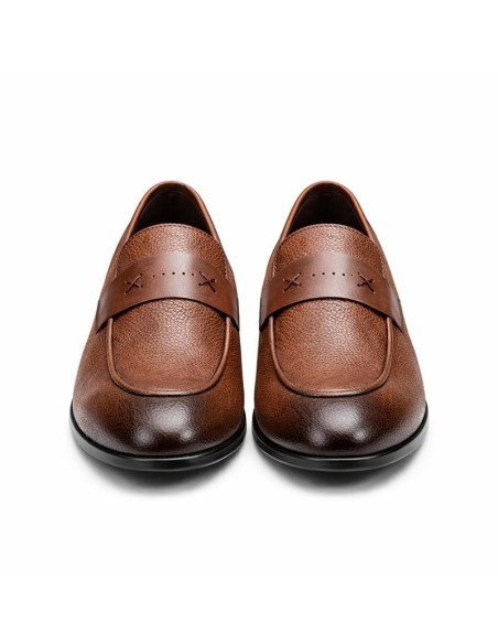 Mocassin de peau cuir ELVORO-CUERO