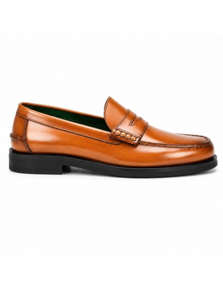 Light Brown leather moccasin