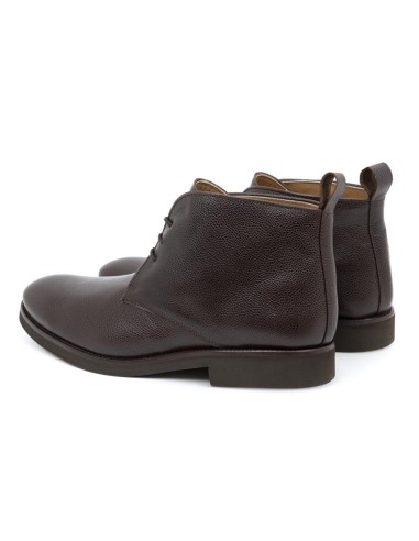 Brown leather boot