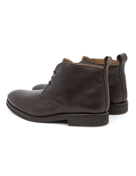 Brown leather boot