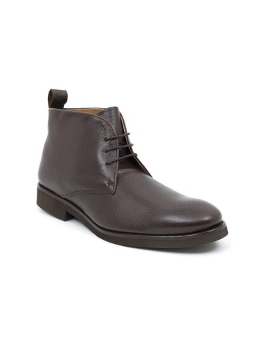 Brown leather boot