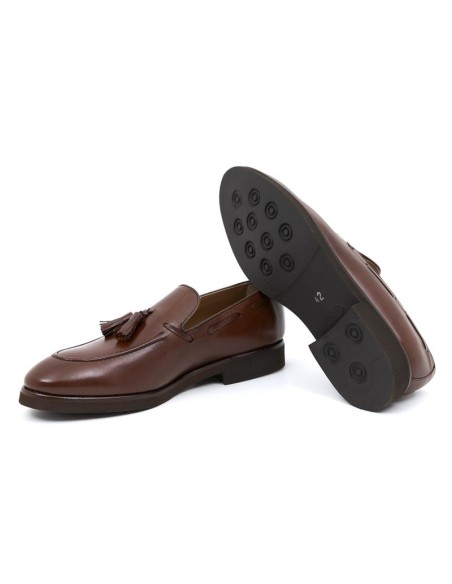 Light Brown leather moccasin