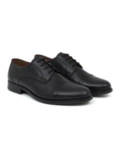 Derby de peau le noir JUMIN-BLACK 2