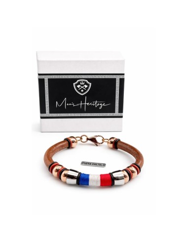 Light Brown of leather Bracelet