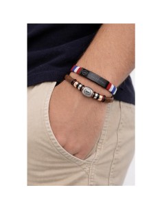 Bracelet en caoutchouc le noir JWM-BRMHFR-BLACK
