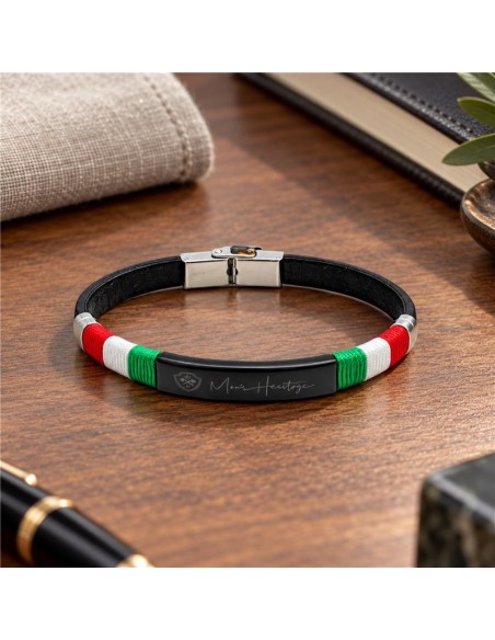 Black of rubber Bracelet