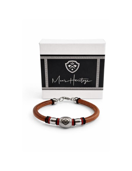 Brown of leather Bracelet