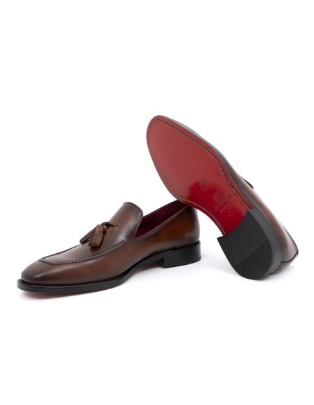 Mocassin de peau cuir LUBOR-CUERO