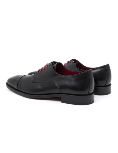 Derby de piel liso color negro