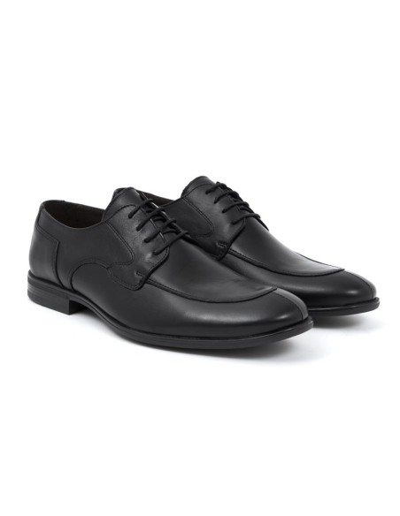 Derby de peau le noir MILBOD-NEGRO