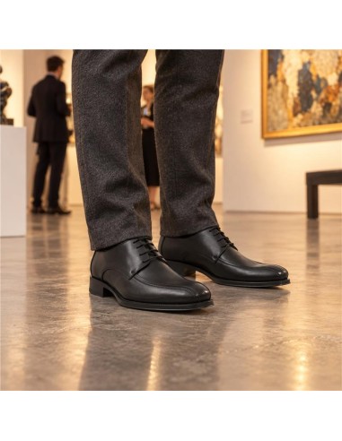Derby de peau le noir MILOX-NEGRO