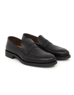 Mocassin de peau le noir MIMOC-BLACK 2