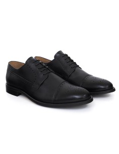 Derby de peau le noir MORLEN-NEGRO 2