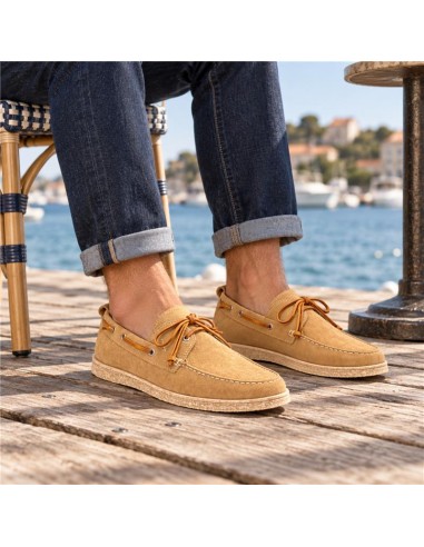 Nautique nubuck beige NAMELA-ARENA