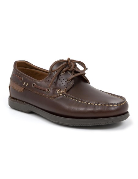 Light Brown leather boat shoe
