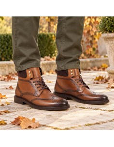 Light Brown leather boot